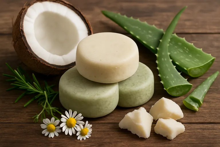 Natuurlijke ingrediënten in de shampoo bars